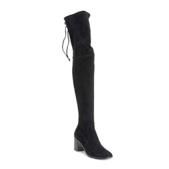 Frye Julia Thigh High Suede Over-The-Knee boots - Picture 3 of 4